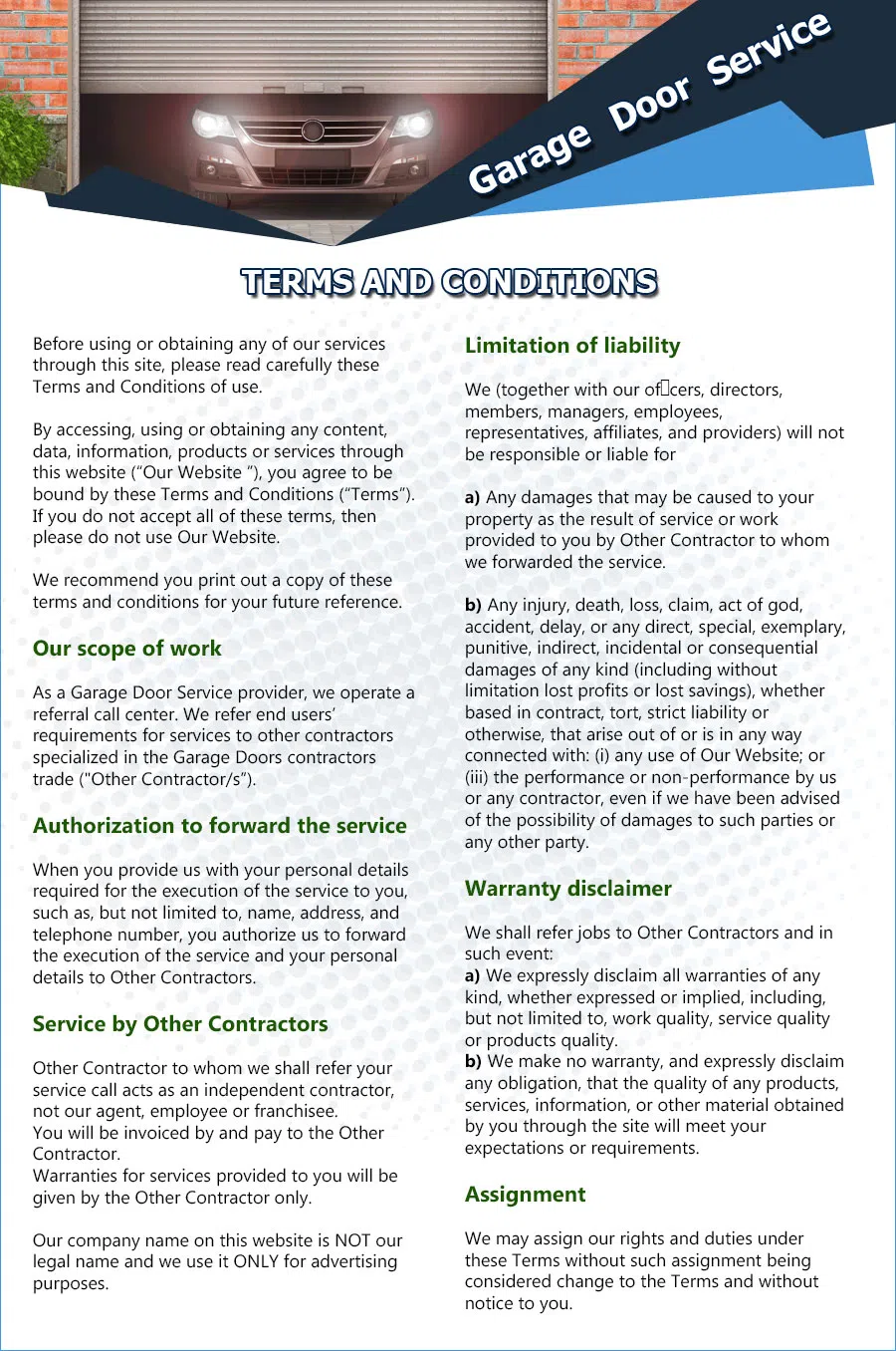 Eagle Garage Door Service Brooklyn Center, MN 612-314-0196